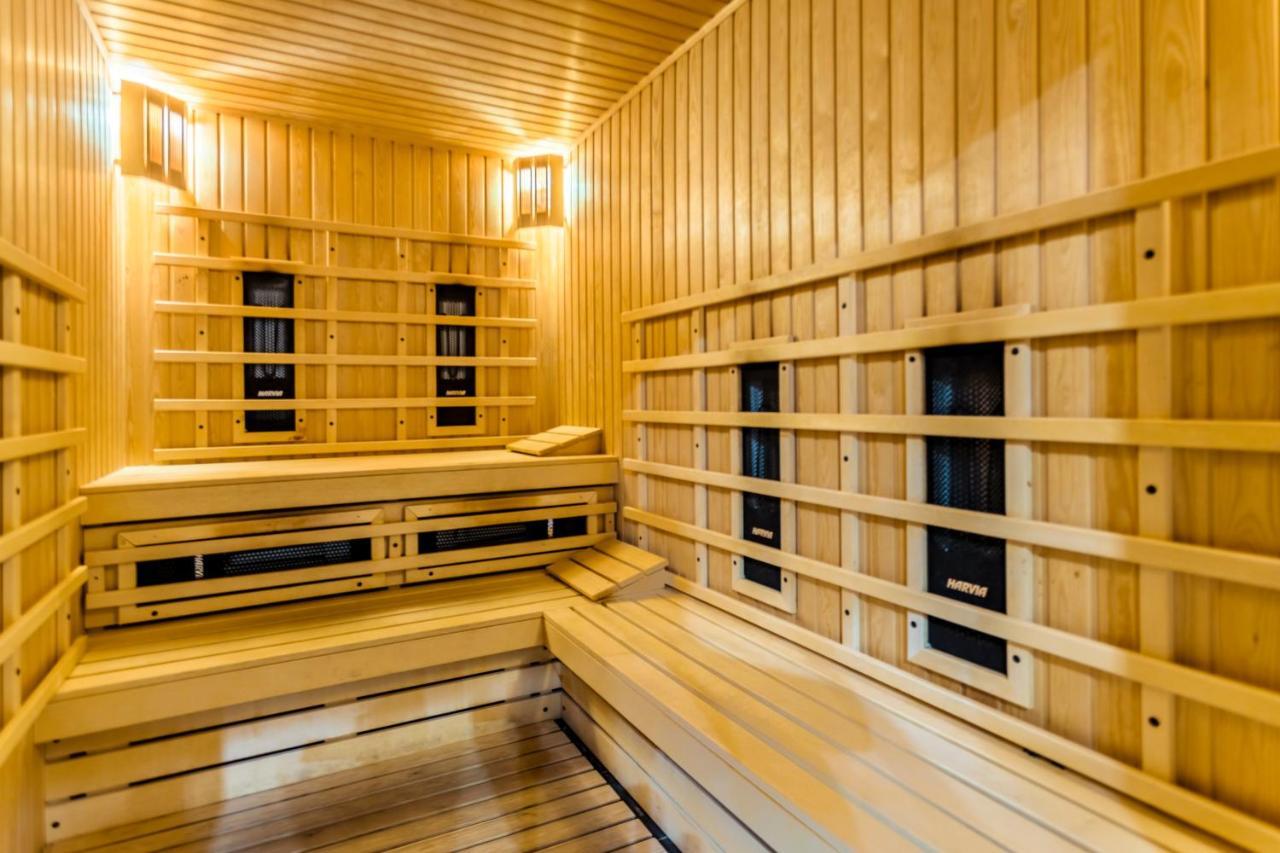 Hotel Arte Spa & Park Velingrad Luaran gambar A modern Finnish sauna